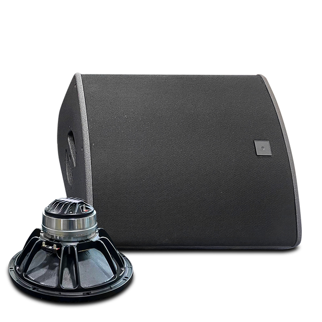 Coaxial Professional Audio Sound System Outdoor  2 Way12 Inch Stage Monitor Neodymium Speaker Floor Speaker
