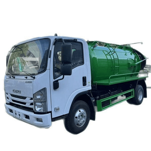 Precio de Fábrica, Camión de Succión de Aguas Residuales Isuzu KV100, Camión con Bomba de Vacío de 6 Metros Cúbicos en Venta - Product Image 2