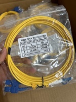 Câble de raccordement optique intérieur FTTH, cordon de brassage optique monomode simple/duplex SC/APC UPC 3M 5M 10M, vente en gros usine 0.9mm 2mm
