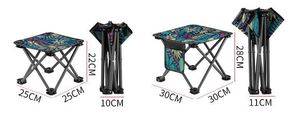 Chaises pliantes <span class=keywords><strong>ultra</strong></span> légères, rétractables, pliables, mini, compactes, pour le camping, la pêche, les voyages, la <span class=keywords><strong>randonnée</strong></span> - Product Image 2