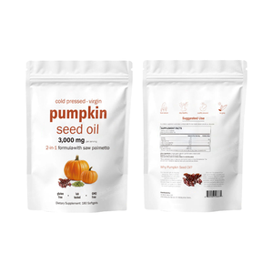 OEM自社ブランドパンプキンシードオイルソフトゲルカプセルコールドプレスピュアバージンオイルエッセンシャルオイル脂肪酸免疫力向上 - Product Image 5