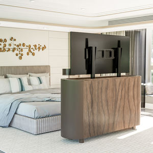 Haute qualité luxe 65-100 ''hauteur réglable motorisé Vertical <span class=keywords><strong>TV</strong></span> ascenseur télécommande système électrique intelligent armoire <span class=keywords><strong>TV</strong></span> support - Product Image 2