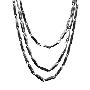 Hot Selling Simple <b>Titanium</b> Steel Snake <b>Chain</b> Collarbone Necklace Silver Plated Popular Design Women's Necklaces Fashion Jewelry - Product Image 6