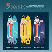 Planche à pagaie gonflable électrique professionnelle de luxe, planche de surf pliable pour les sports nautiques en famille