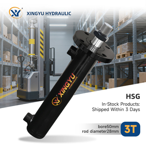 カスタム<span class=keywords><strong>3</strong></span>トンフランジ油圧シリンダー単動二方向非標準オイルトップシリンダーHSG50-2500mm最大直販メーカー - Product Image 1