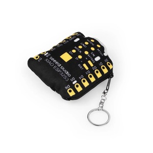 Porte-monnaie Seeed de taille mini en tissu non tissé, portable avec porte-clés pour le rangement des appareils électroniques - Product Image 3