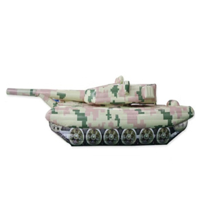 Modèle gonflable fermé de grande taille pour exercices de simulation, avec pompe à air intégrée et impression numérique, idéal pour la formation. - Product Image 1