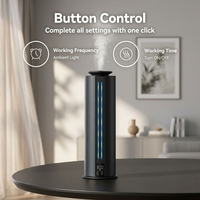Humidificateur intelligent pour la maison, la salle de bain et l'hôtel, diffuseur d'huiles essentielles, diffuseur d'arômes électrique en plastique, télécommande, commande par application, machine de luxe