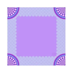 Tapete de Mahjong Americano con <span class=keywords><strong>Estrella</strong></span> de David y Paloma de Arte Folclórico, Base de Goma Antideslizante para Mesa de Juego - Product Image 3