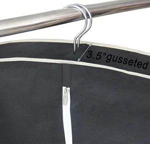 Organisateur personnalisé de chemise de jupe de <span class=keywords><strong>Blazer</strong></span> de haute qualité avec porte-carte d'identité transparent sac à vêtements en vrac pour hommes - Product Image 4