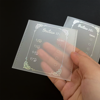 Carpeta de Anillas Personalizada de PP Transparente Mate Tamaño A4 con Impresión UV para Promoción, Negocios, Escuela y Oficina