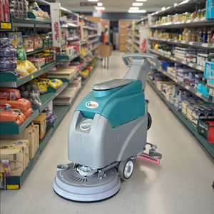 GS460 <b>Walk</b>-Behind Scrubber <b>Machine</b> Effectively Cleaning Car and Home New Condition for Restaurant Industries Electrical Floor Sc - Product Image 1