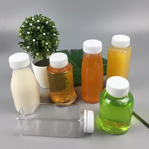 Cheap Plastic Bottles Fashion Design Cheap Factory Price Plastic Beverage Bottles Square Round For Filling Liquid Water