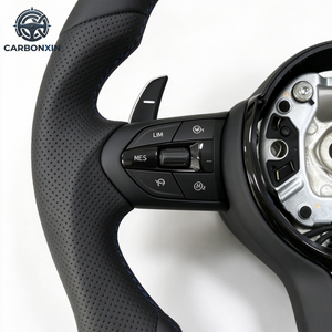 Volante Deportivo de Cuero para Modelos F30/F10/F15/F36/F20/F22/F25/F32/M3/M5/E46/E60/E70/E90/E91 - Product Image 5