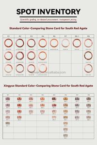 Anillo de Piedra Preciosa de Oro Sudafricano de Lujo, Engaste en Forma de Pera, Color Intenso, Sin Grietas, Superficie Natural en Forma de Huevo para Bodas y Fiestas - Product Image 3