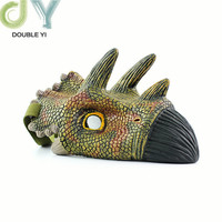 Masque de dinosaure en Latex pour enfants et adultes, jouet réaliste, Cosplay, jeux amusants, 1 pièce, vente en gros