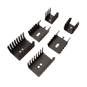 Disipadores de calor de aluminio, montaje en chasis de 19,7x13x13mm, rápida disipación de calor para fuentes de alimentación de dispositivos electrónicos - Product Image 3