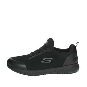 Chaussures décontractées noires à enfiler pour hommes, légères et confortables, mocassins de marche avec doublure en mesh et semelle extérieure en caoutchouc - Product Image 1