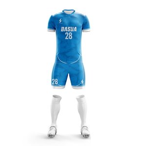 Maglia da Calcio Personalizzata con Design e Logo a Scelta, Set Squadra, Stampa Sublimatica, Divisa da Calcio a 5, <span class=keywords><strong>Maglie</strong></span> 100% Poliestere Unisex - Product Image 3