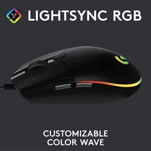 Nouvelle souris de jeu <span class=keywords><strong>Logitech</strong></span> G102 originale, optique, 8000 DPI, silencieuse, filaire, USB, RGB, ergonomique, pour ordinateur portable, ordinateur de bureau - Product Image 6