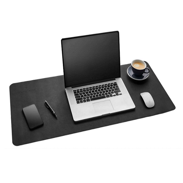 Desktop Protector Smooth Large Office Desk Computer Keyboard Mat Custom PU Leather Desk Pad