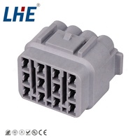 6181-2459 LHE Conector de Arnés de Cables Eléctricos Profesional de 12 Pines para Automoción, Carcasa de Terminal Hembra para Sistemas de Automóviles