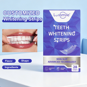 Luxsmile 510k Professional <strong>5d</strong> 100% Residue Free <strong>White</strong> <strong>Strips</strong> Bright <strong>Teeth</strong> <strong>Whitening</strong> <strong>Strips</strong> Wholesale <strong>Whitening</strong> <strong>Strips</strong> <strong>Teeth</strong> - Product Image 1