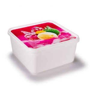 Coppetta di Plastica Monouso IML <span class=keywords><strong>da</strong></span> 2L per Cioccolato e Gelato con Coperchio - Product Image 6