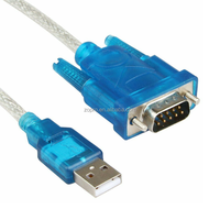 Cable de puerto serie USB a RS232 HL-340 de 9 pines compatible con Windows 7 de 64 bits