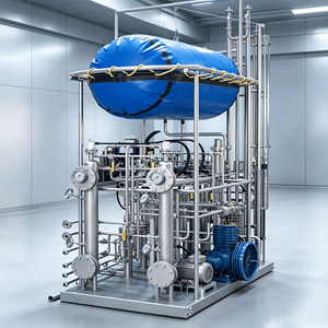 High Recovery Rate Carbon Dioxide Unit 1.2t Dry Ice Tail <b>Gas</b> CO2 <b>Generator</b> Machine for Food Processing - Product Image 1