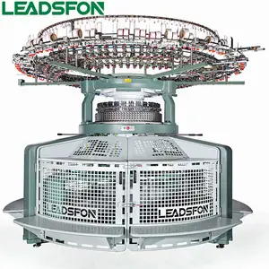 LEADSFON High Quality Open Width 34 inch 20 Gauges Interlock Double Jersey Circular Knitting Machine