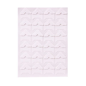 Autocollant d'angle <span class=keywords><strong>photo</strong></span> personnalisé, étiquette scrapbook, en papier, de marque, auto-<span class=keywords><strong>adhésif</strong></span>, 50 cm - Product Image 3