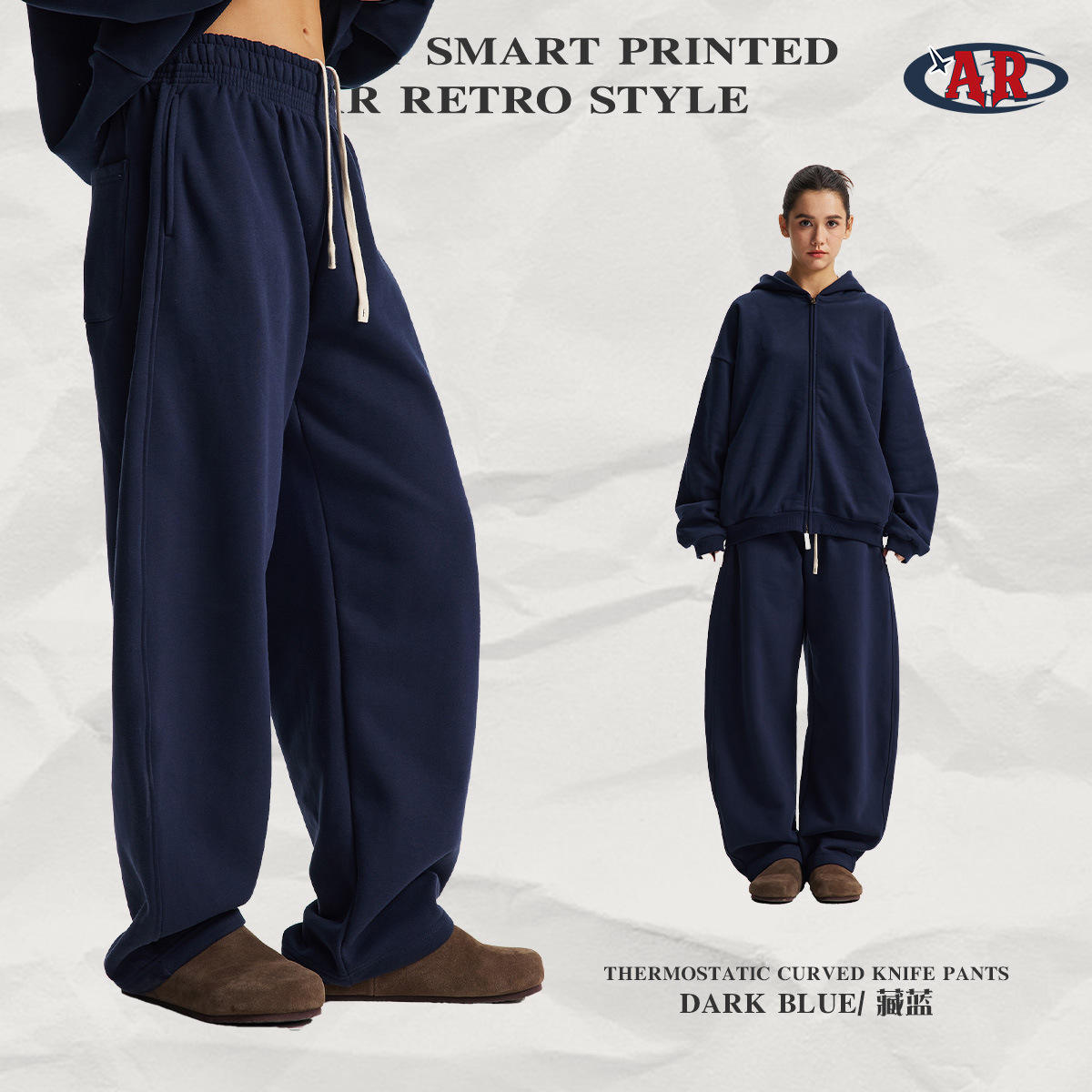 K11 Trousers-Navy