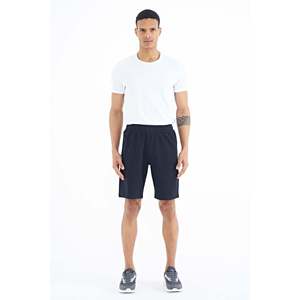 Short pour homme Ryan bleu marine à poches, coupe standard - 81239 - Bleu marine - Product Image 1