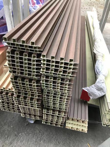 Grille de résistance aux fissures <span class=keywords><strong>facile</strong></span> à installer, décoration de la maison, revêtement en <span class=keywords><strong>bambou</strong></span>, panneau cannelé, revêtement mural - Product Image 6