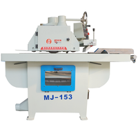 Scie à table automatique à lame unique MJ153, moteur 7,5 kW, 220 V/380 V, 1050 kg, origine Shanghai