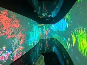 Proyector Láser de Tiro Corto de 5000 Lúmenes con Rechazo de Luz Ambiental para Entretenimiento Familiar, Cine y Juegos Durante el Día - Product Image 5