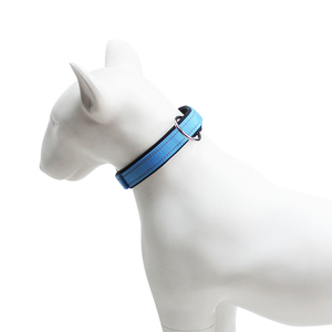 <span class=keywords><strong>Collar</strong></span> de perro antiescape de poliéster ajustable OEM estilo táctico de lujo con acolchado suave reflectante duradero para uso en exteriores - Product Image 5