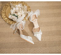 Vrouwen Hoge Hakken Pumps Dame Sexy Bruiloft Bruids Dunne Hoge Hakken Abrikoos Solide Feest Prom Valentijn Kantoor Kwaliteit Prom Schoenen