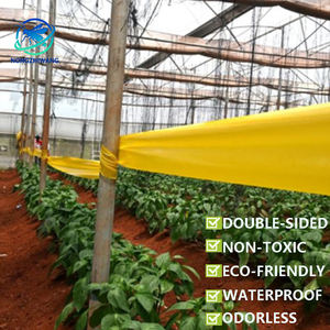 Cinta Adhesiva Amarilla para Trampas de Insectos, Barrera Antiplagas para Árboles de Jardín, Contra Insectos como la Polilla del Loto, la Gusano del Cánker y los Insectos Rastreros - Product Image 5