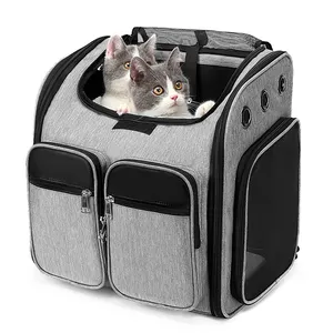 New Large Capacity Pet Bag Ventilated Design Pet Travel Carrier Backpack Cat Carrier Dog Carrier