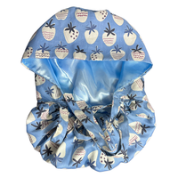 Bonnet de chirurgien personnalisé imprimé avec doublure en satin, ajustable, pour femmes, OEM ODM