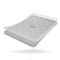 Étui pour ordinateur portable tendance style damier, coque MacBook Neo à découpes précises