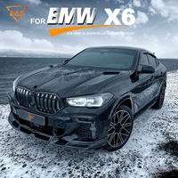 Kit de Conversión de Estilo LD para BMW X6 G06 X6M 2018-2023, Paquete Exterior de Fibra de Carbono LD para Automóvil
