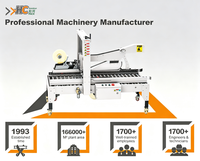 FZ-544 Équipement de pliage et de scellage de cartons à rabat de qualité alimentaire, économique, haute productivité, haute vitesse, connectable à un convoyeur automatique