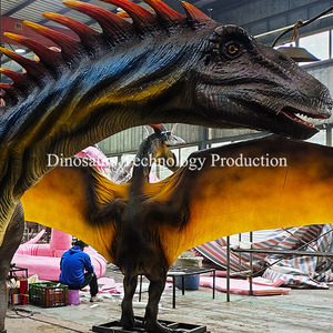 Área de Diversión Familiar, Dinosaurio Animatrónico, Modelo Mecánico de <span class=keywords><strong>Amargasaurus</strong></span> para Exhibición - Product Image 5
