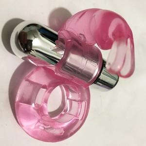 Männliche Silikon Kaninchen Penis Ring Sexspielzeug Vibrator Cock Rings Verzögerung Adult 18 Sex Shop - Product Image 5
