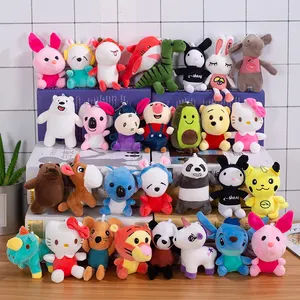 Wholesale cheap super soft cute funny claw crane machine plush stuffed animal toys for claw machine