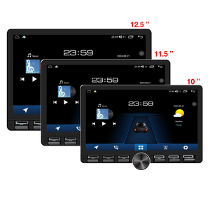 2K Qled Núm Duy Nhất Âm Thanh Xe Hơi Stereo 10 "11.5" 13 "Kim Cương Màn Hình Cảm Ứng Định Vị Toàn Cầu Hệ Thống Android Đài Phát Thanh Xe Cho Máy Nghe Nhạc DVD - Product Image 1