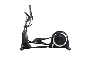 Cyclette Ellittica Commerciale Pieghevole con Resistenza Magnetica Autoalimentata, Display LED, 5 Livelli + 16 Modalità, Capacità Massima Utente 160kg - Product Image 3